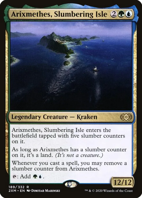 Arixmethes, Slumbering Isle