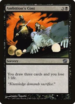 Ambition's Cost