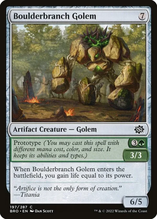 Boulderbranch Golem