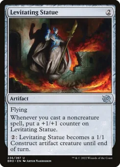 Levitating Statue