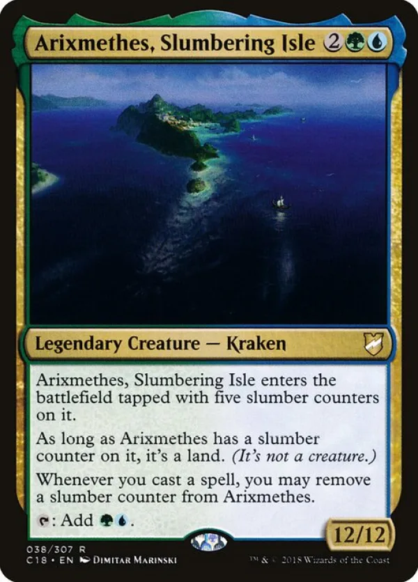 Arixmethes, Slumbering Isle