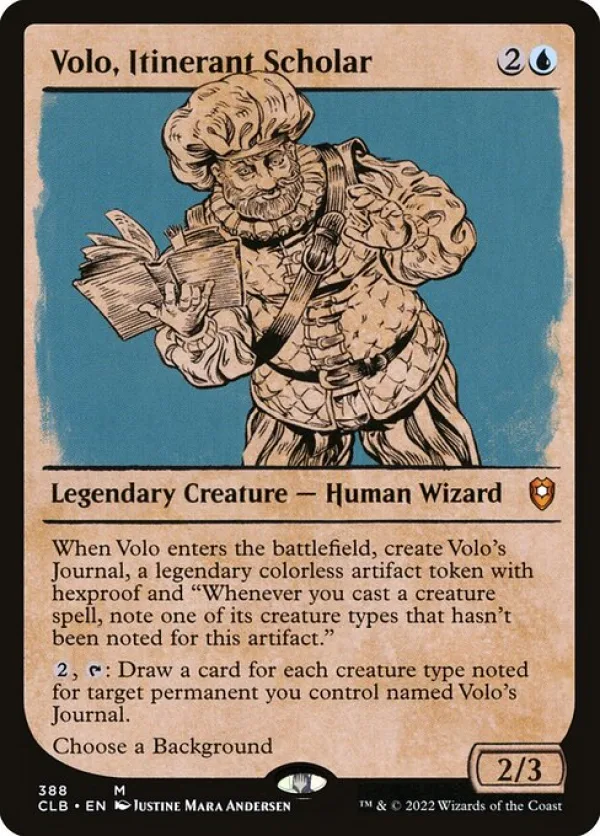 Volo, Itinerant Scholar