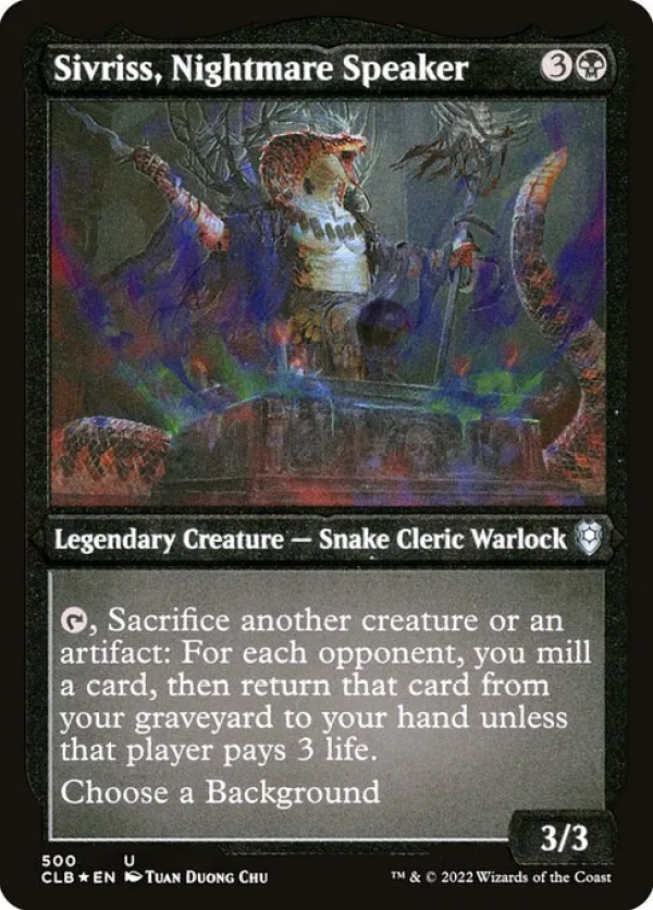 Sivriss, Nightmare Speaker