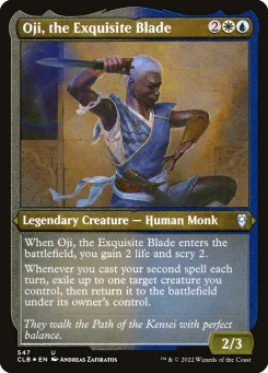 Oji, the Exquisite Blade