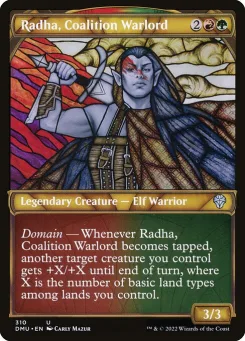 Radha, Coalition Warlord