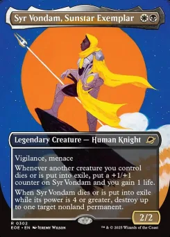 Syr Vondam, Sunstar Exemplar