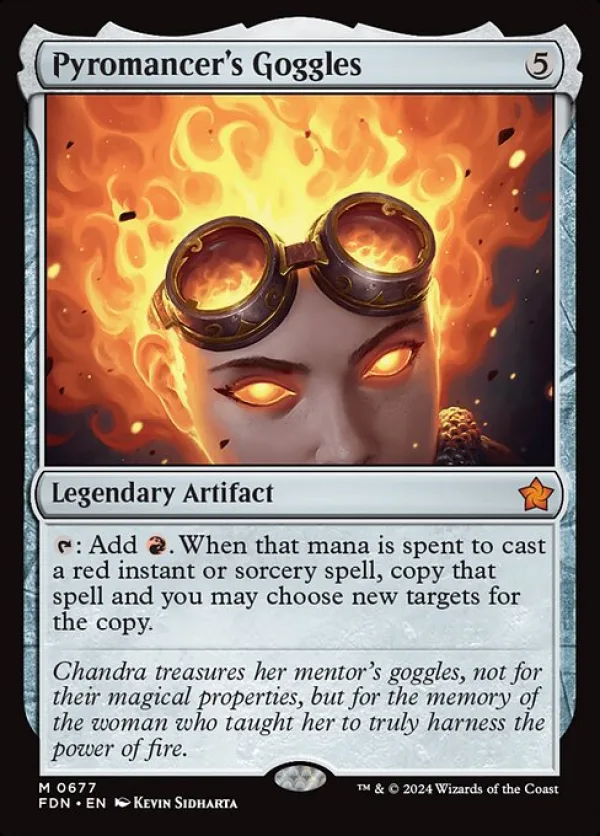 Pyromancer's Goggles