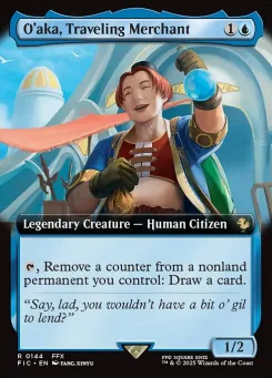 O'aka, Traveling Merchant