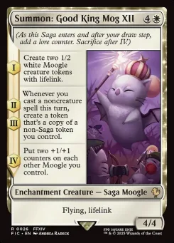 Summon: Good King Mog XII