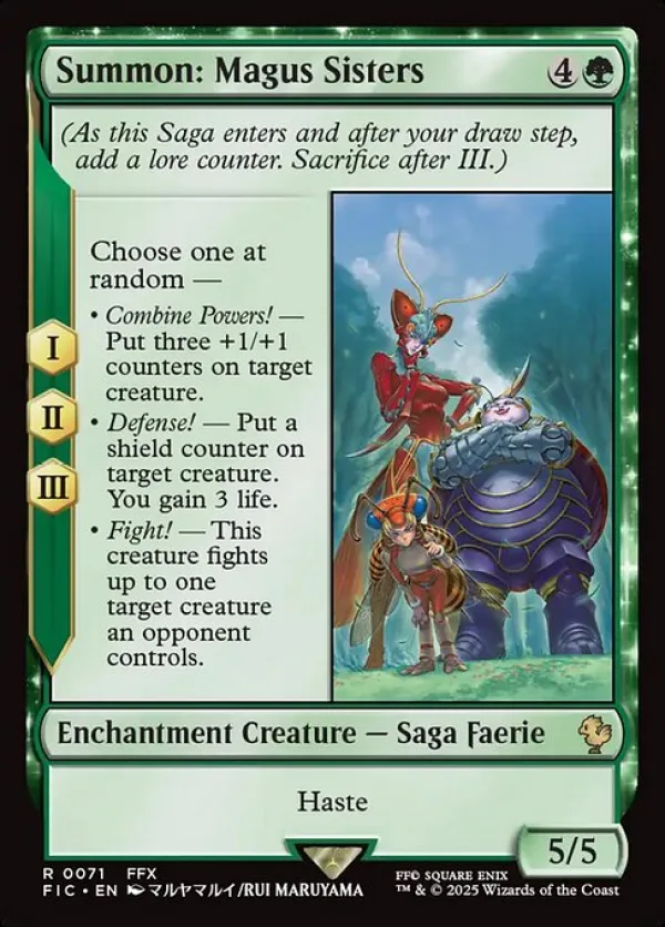 Summon: Magus Sisters