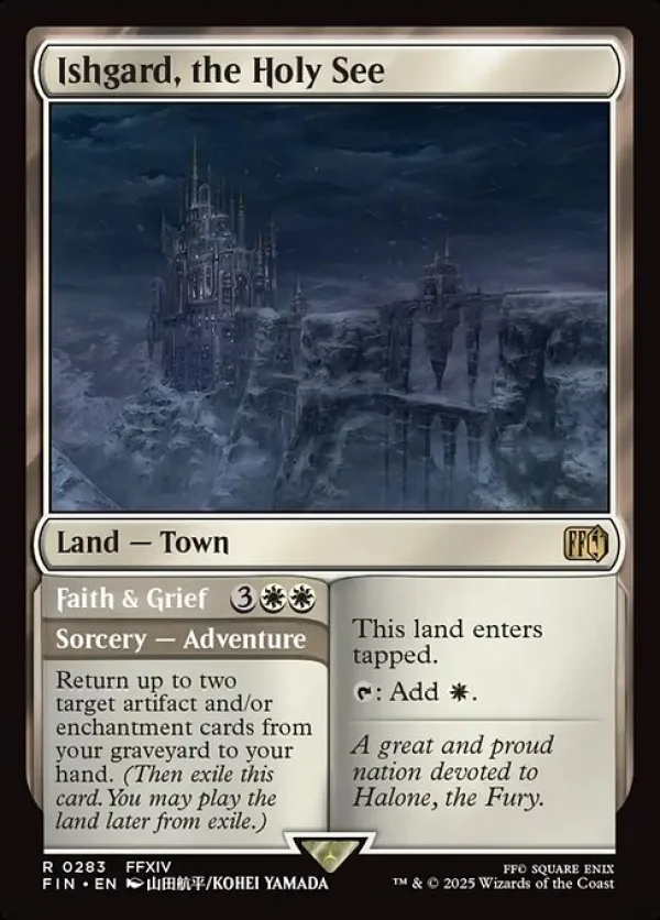 Ishgard, the Holy See // Faith & Grief