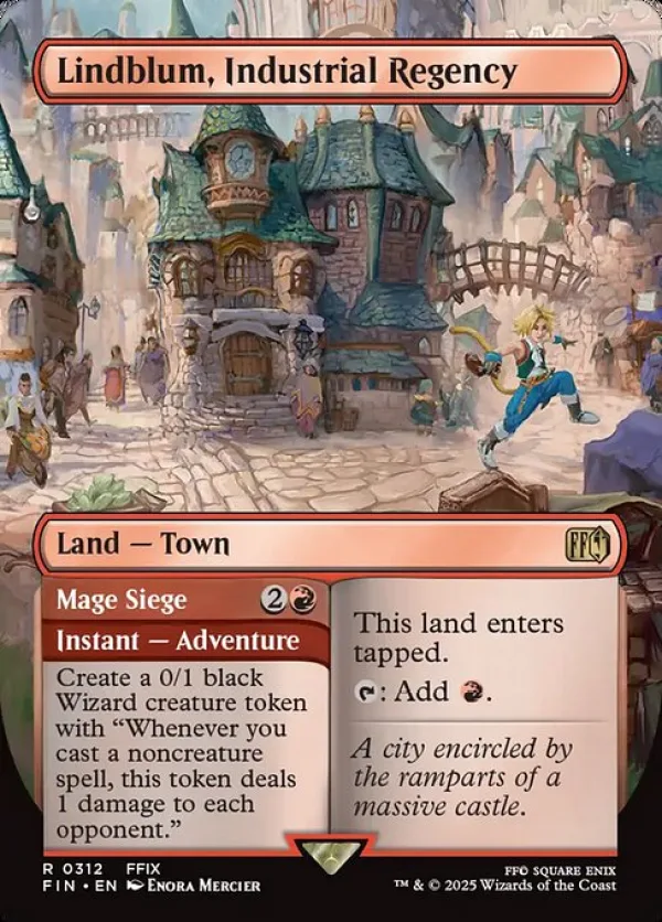 Lindblum, Industrial Regency // Mage Siege