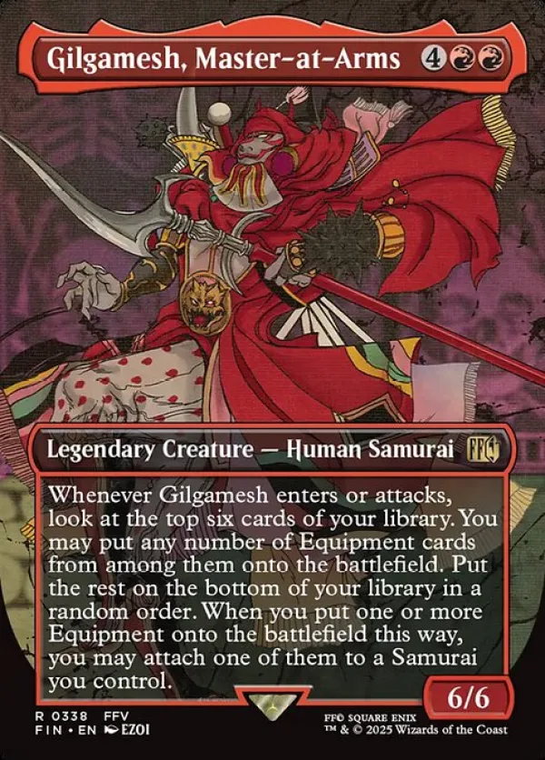Gilgamesh, Master-at-Arms