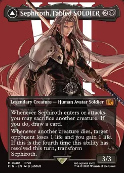 Sephiroth, Fabled SOLDIER // Sephiroth, One-Winged Angel