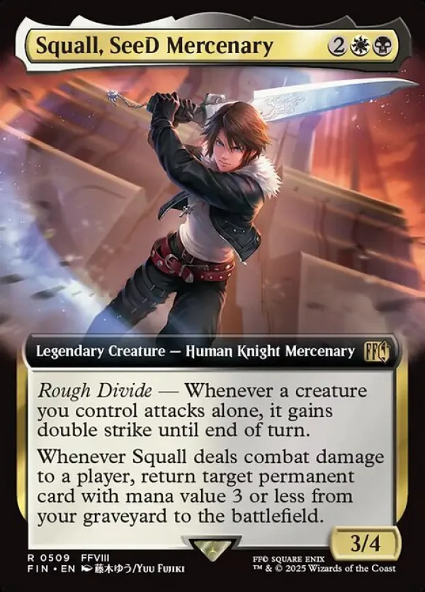 Squall, SeeD Mercenary