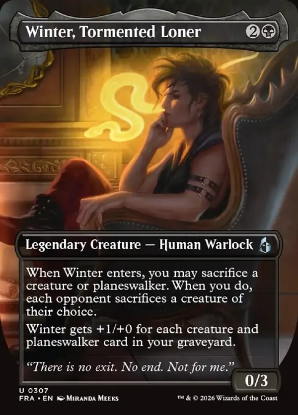 Winter, Tormented Loner