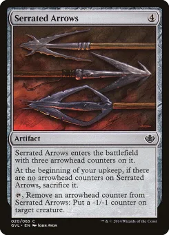 Serrated Arrows