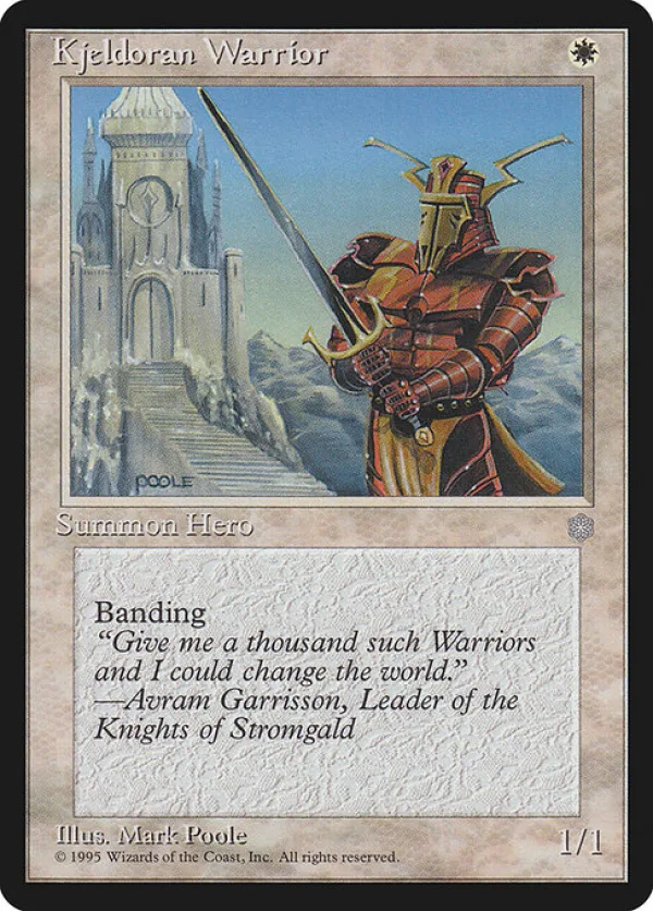 Kjeldoran Warrior
