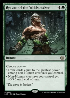Return of the Wildspeaker