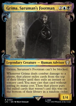 Gríma, Saruman's Footman