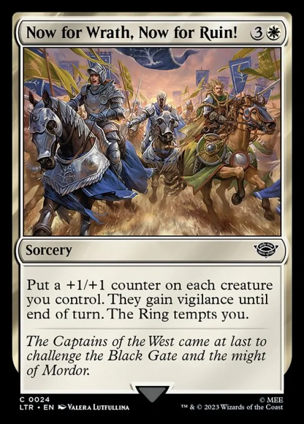 Now for Wrath, Now for Ruin!