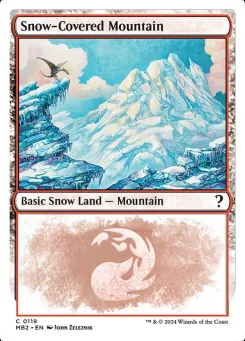 Snow-Covered Mountain