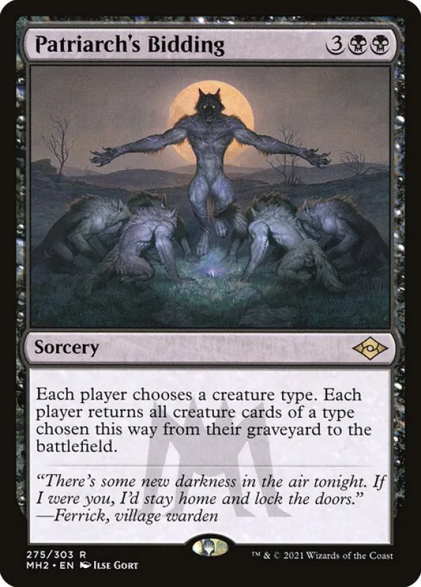 Patriarch's Bidding