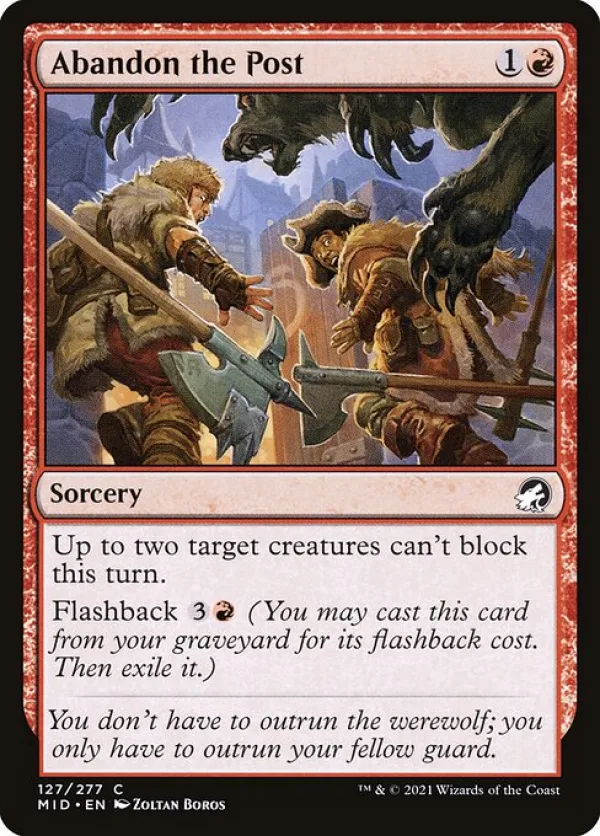Abandon the Post