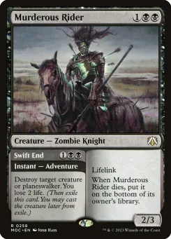 Murderous Rider // Swift End
