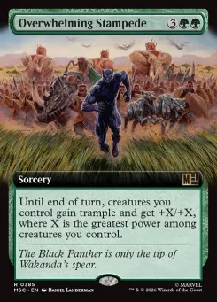 Overwhelming Stampede