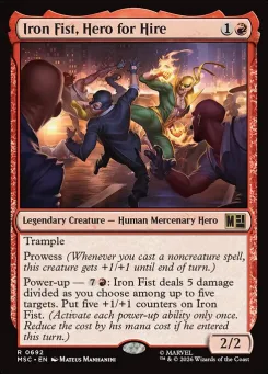 Iron Fist, Hero for Hire