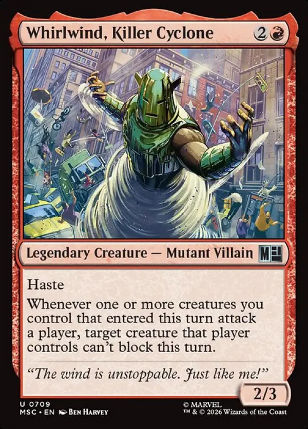 Whirlwind, Killer Cyclone