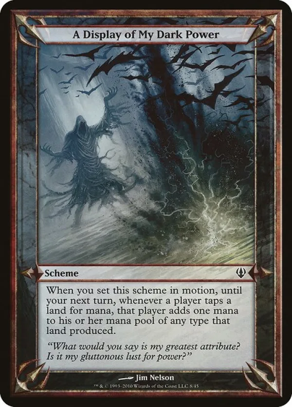 A Display of My Dark Power
