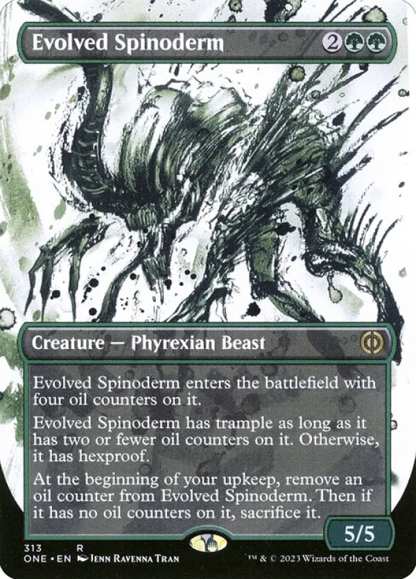 Evolved Spinoderm