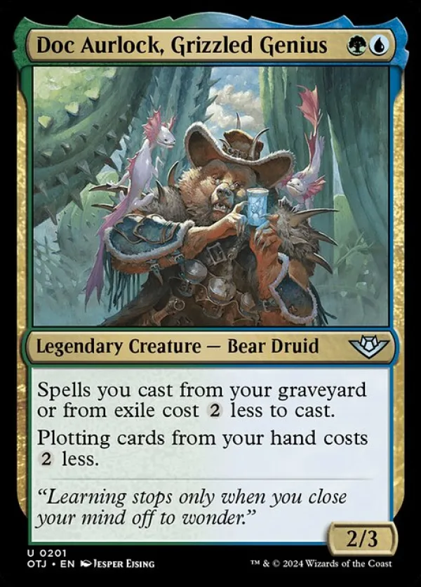 Doc Aurlock, Grizzled Genius
