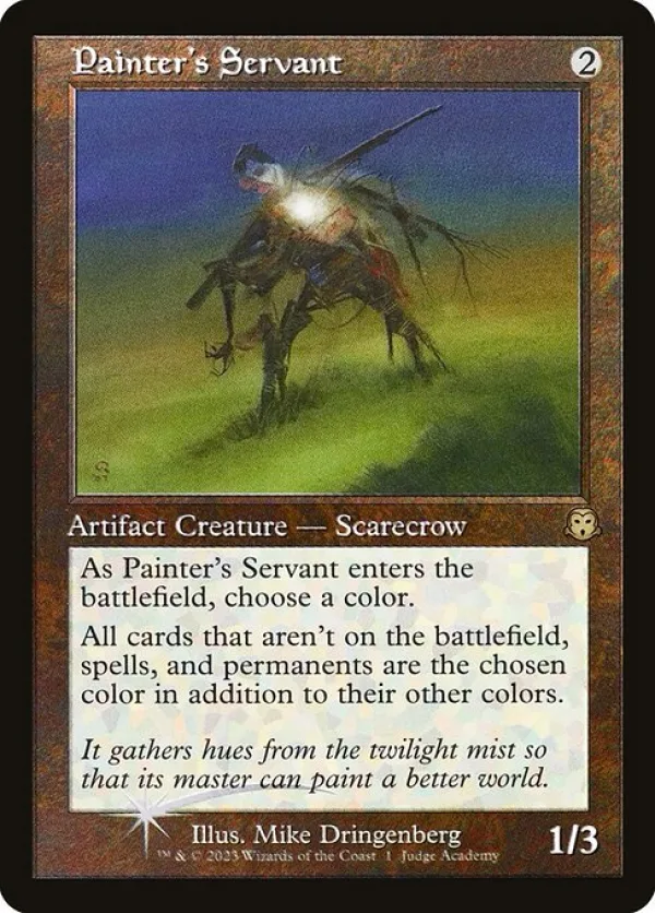 Painter's Servant