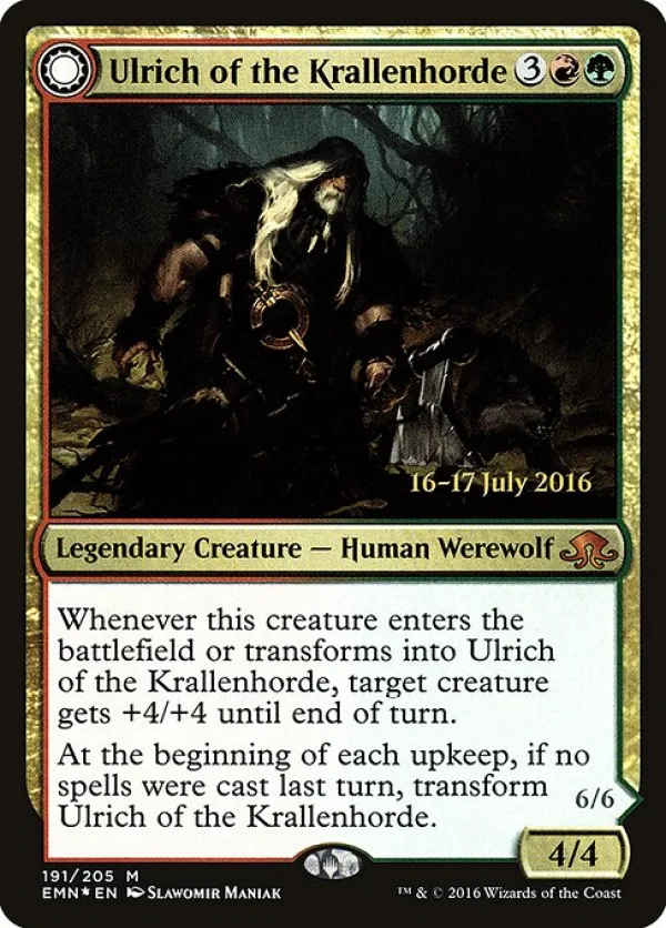 Ulrich of the Krallenhorde // Ulrich, Uncontested Alpha