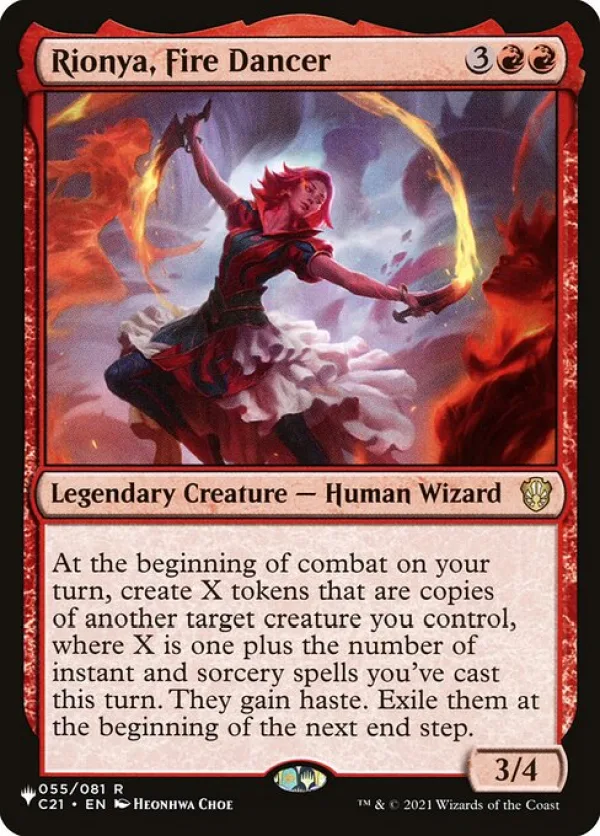 Rionya, Fire Dancer