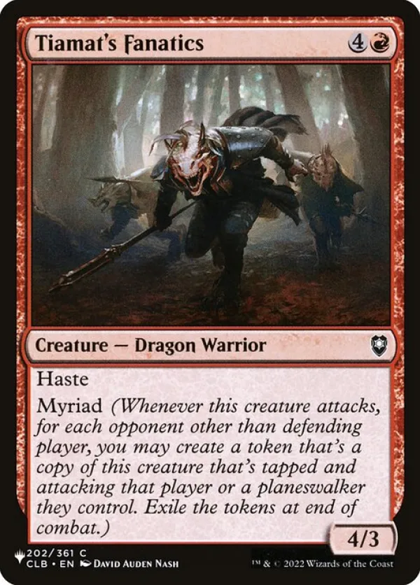 Tiamat's Fanatics