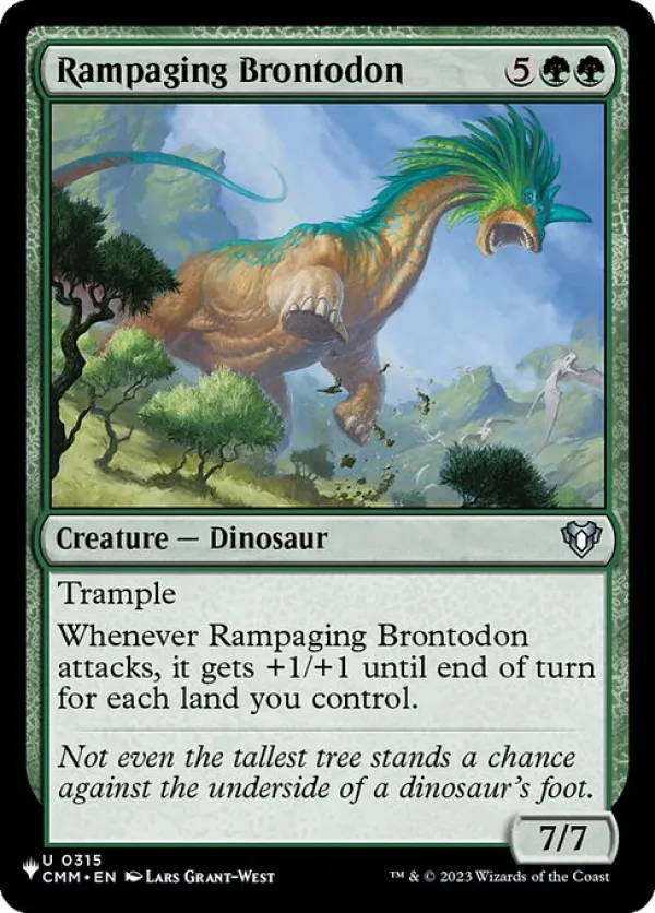 Rampaging Brontodon