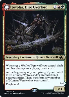 Tovolar, Dire Overlord // Tovolar, the Midnight Scourge