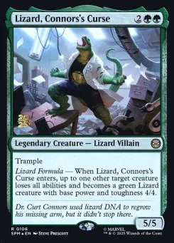 Lizard, Connors's Curse