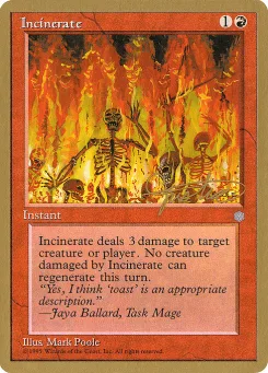 Incinerate