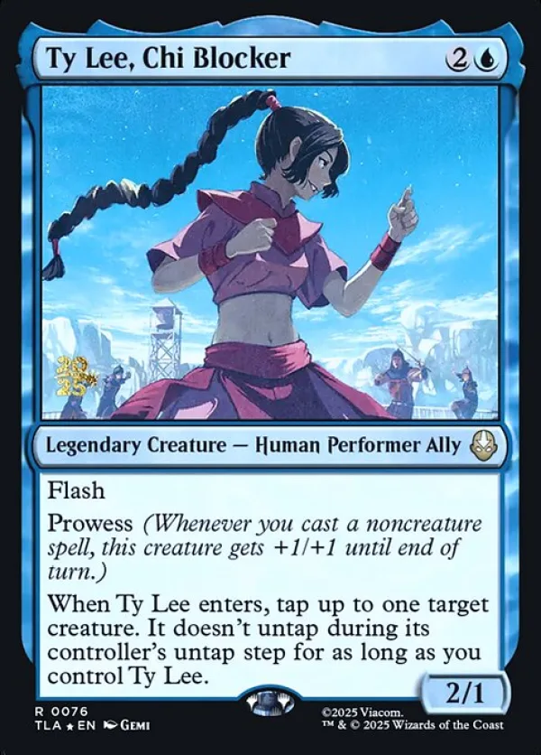 Ty Lee, Chi Blocker