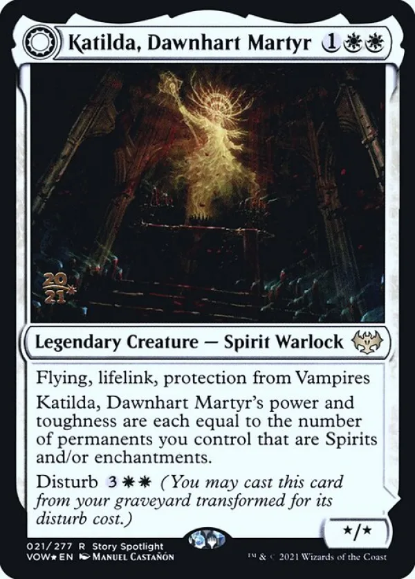 Katilda, Dawnhart Martyr // Katilda's Rising Dawn
