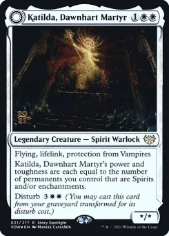 Katilda, Dawnhart Martyr // Katilda's Rising Dawn