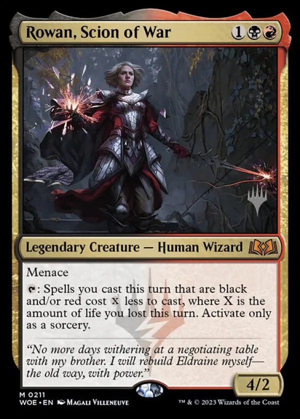 Rowan, Scion of War