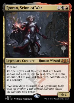 Rowan, Scion of War
