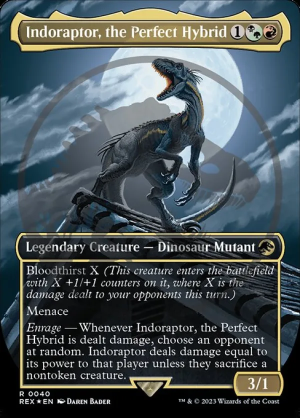 Indoraptor, the Perfect Hybrid