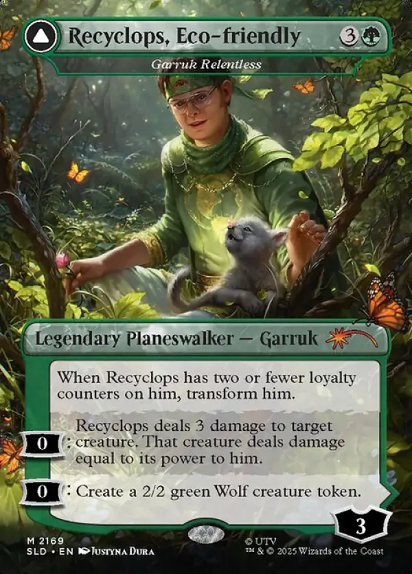Garruk Relentless // Garruk, the Veil-Cursed